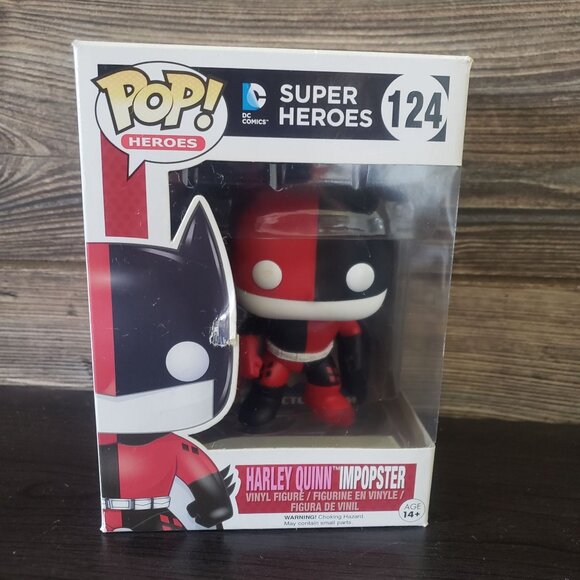 Funko Pop Harley Quinn 124 Imposter Super Heroes Vinyl Action Figure in Box - Picture 1 of 4